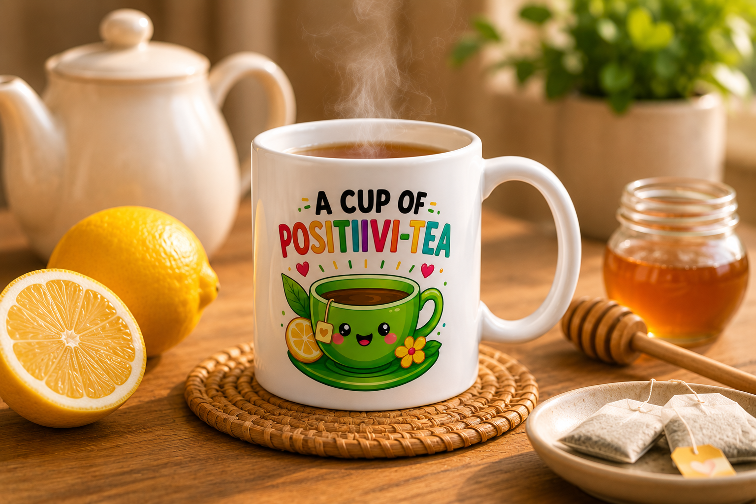 A Cup of Positivi-Tea Mug