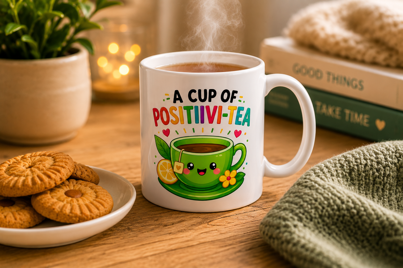 A Cup of Positivi-Tea Mug