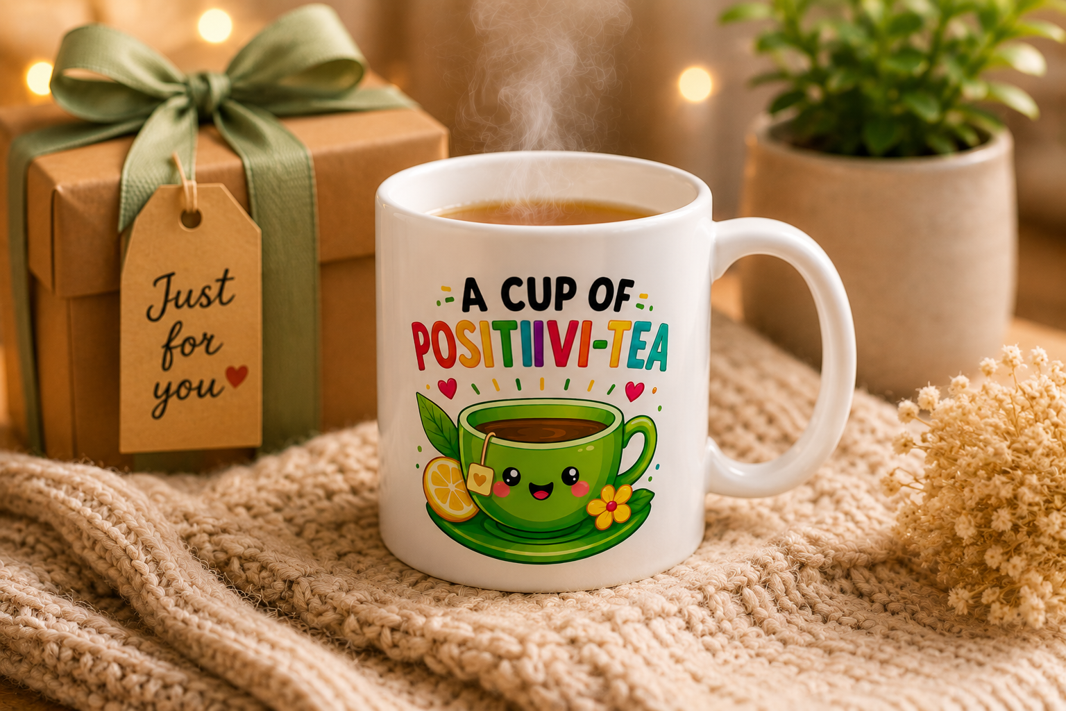 A Cup of Positivi-Tea Mug
