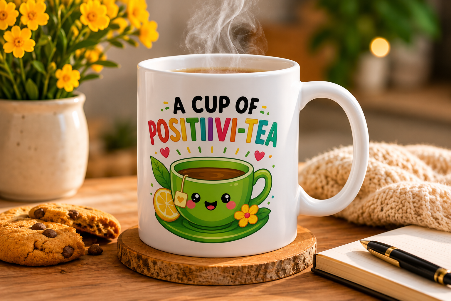 A Cup of Positivi-Tea Mug