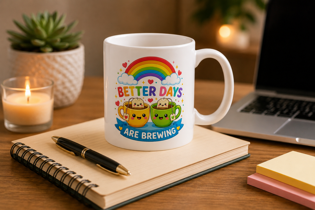 Better Days Are Brewing Mug