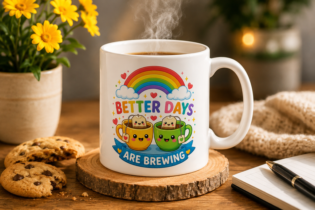 Better Days Are Brewing Mug