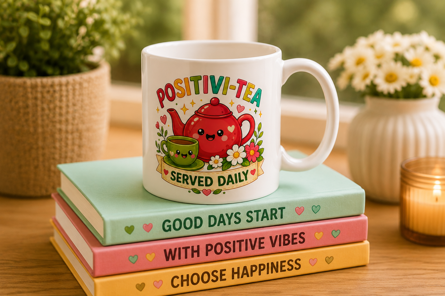 Positivi-Tea Served Daily Mug