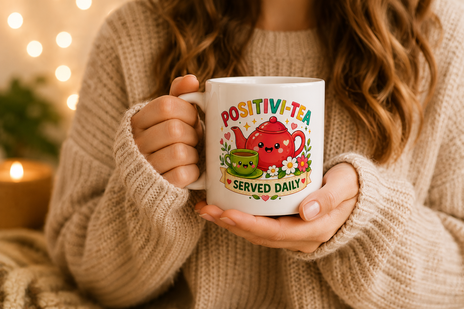 Positivi-Tea Served Daily Mug