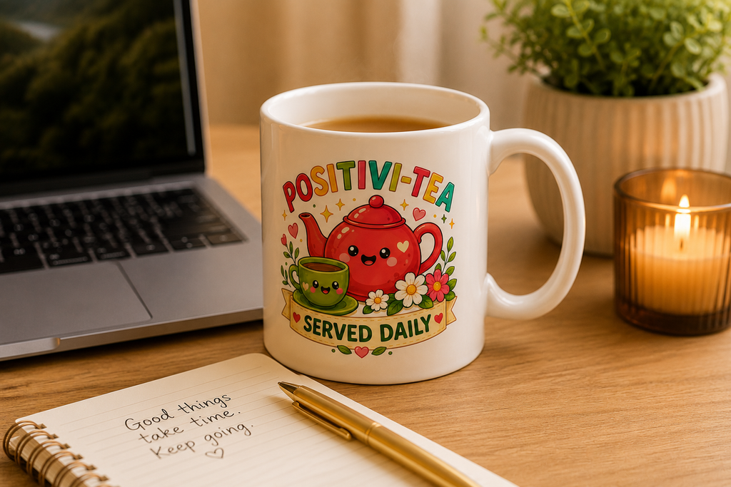 Positivi-Tea Served Daily Mug
