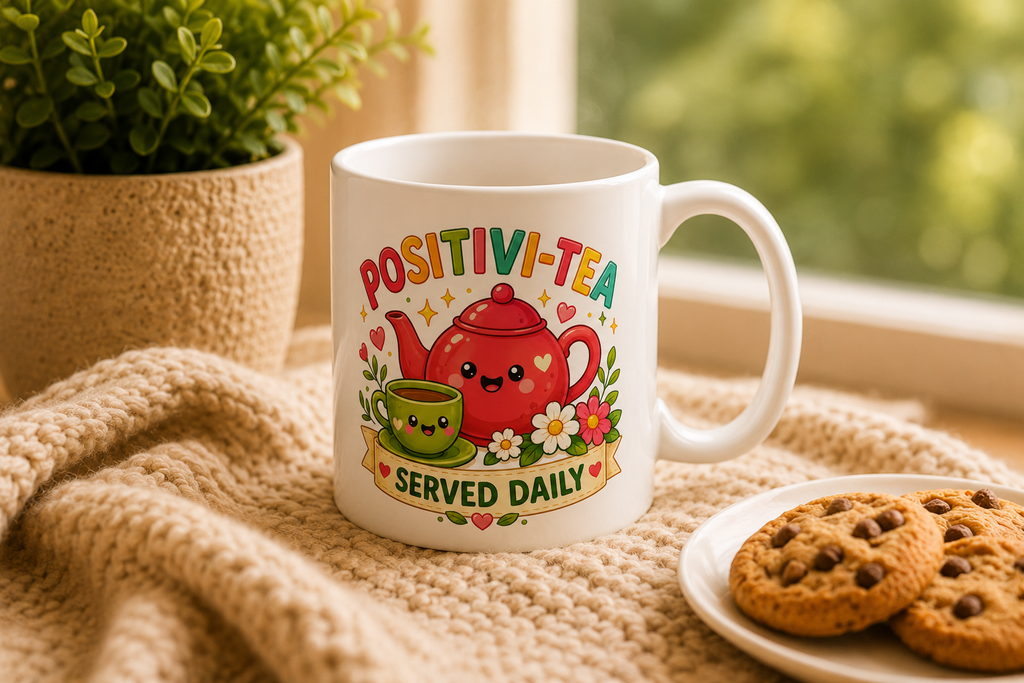 Positivi-Tea Served Daily Mug