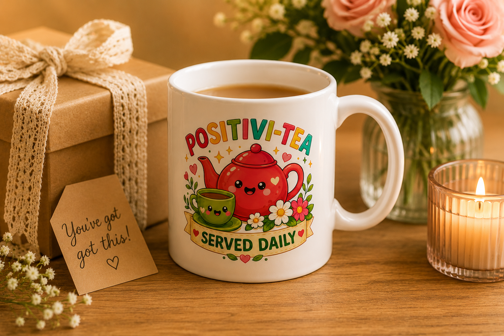 Positivi-Tea Served Daily Mug
