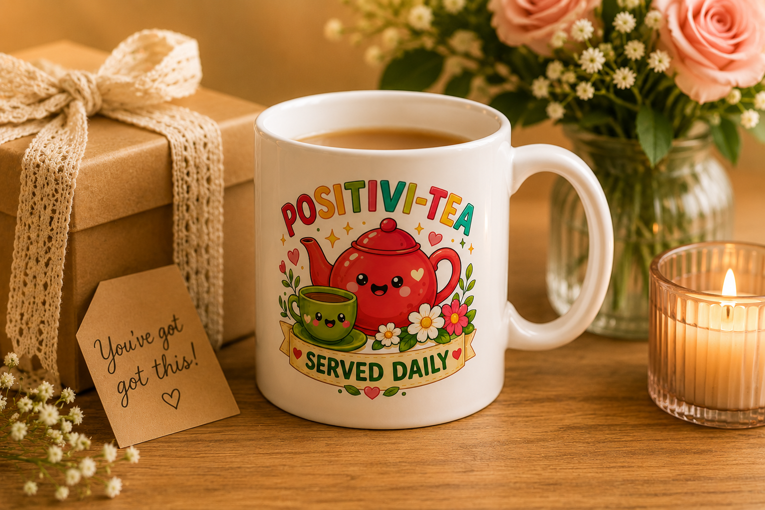 Positivi-Tea Served Daily Mug