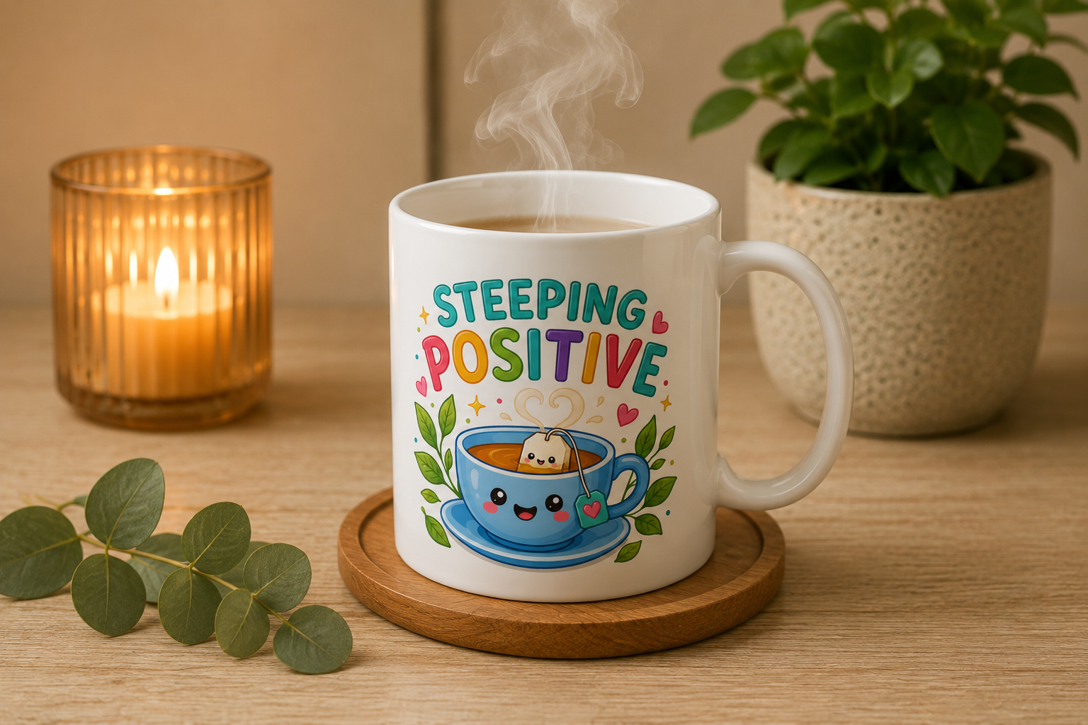Steeping Positive Mug