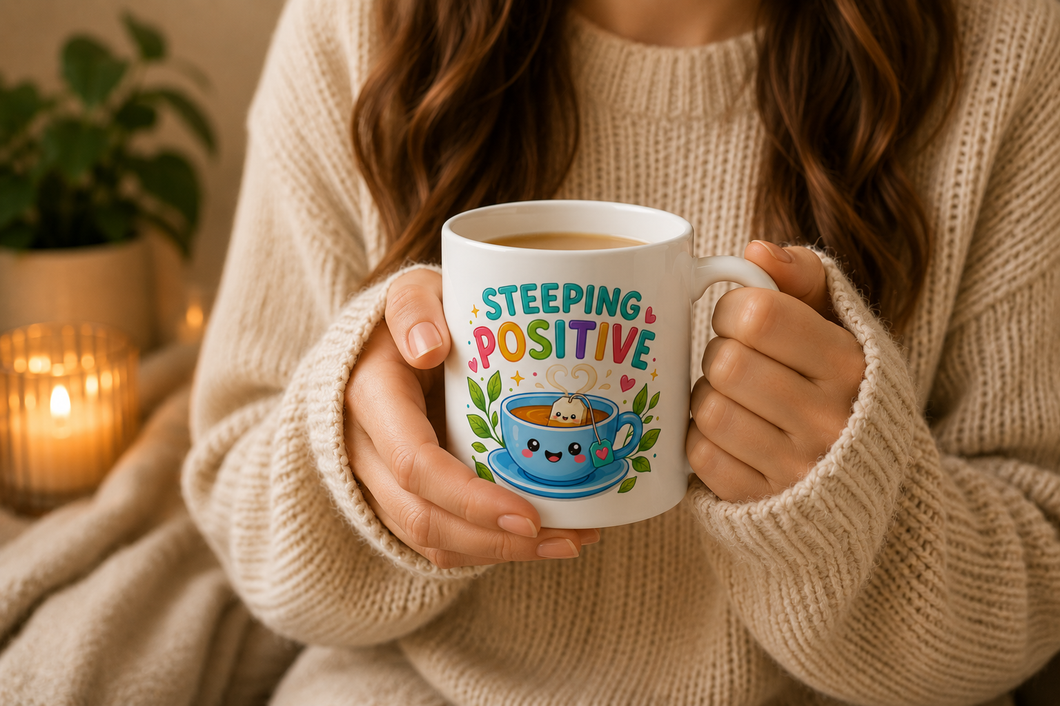 Steeping Positive Mug