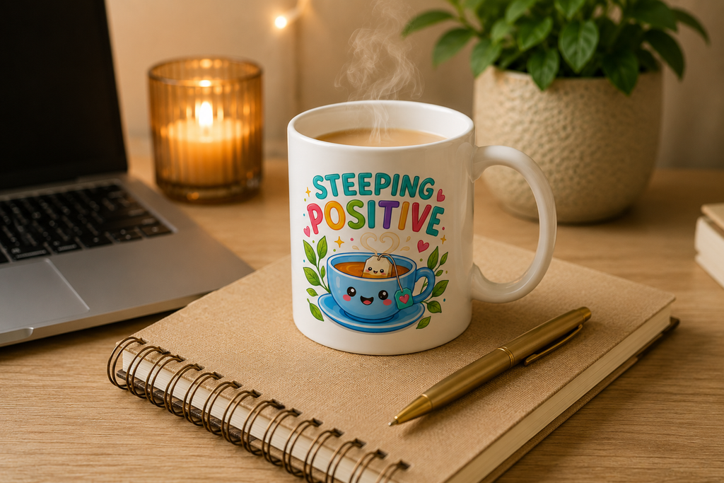 Steeping Positive Mug