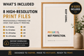 Progress Not Perfection Printable Wall Art | Digital Download