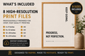 Progress Not Perfection Monochrome Printable Wall Art | Digital Download