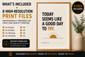Today Seems Like A Good Day To Try Printable Wall Art | Digital Download